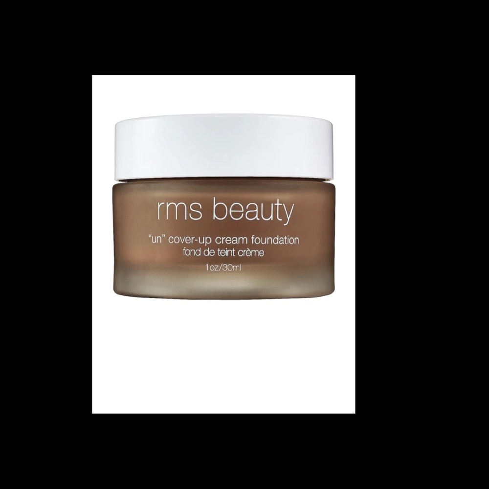 rms beauty "Un" Cover-Up Cream Foundation with Brush - #122 (Rich Ebony)
